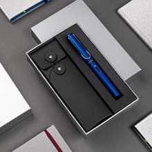 LAMY 筆款 黑線圈筆袋禮盒 / AL star 恆星系列 - 限量  海水藍