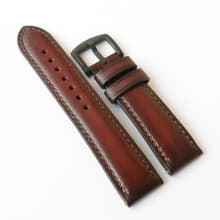 經典的手錶表帶。顏色 桃花心木。所有尺寸。