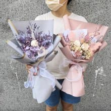 七夕花束 女友花束 情人節花束 七夕禮物 乾燥花束/新莊花束/永生
