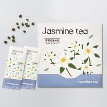茉莉風味烏龍茶JASMINE OOLONG TEA 原片茶葉定量6入 ESG設計紙盒