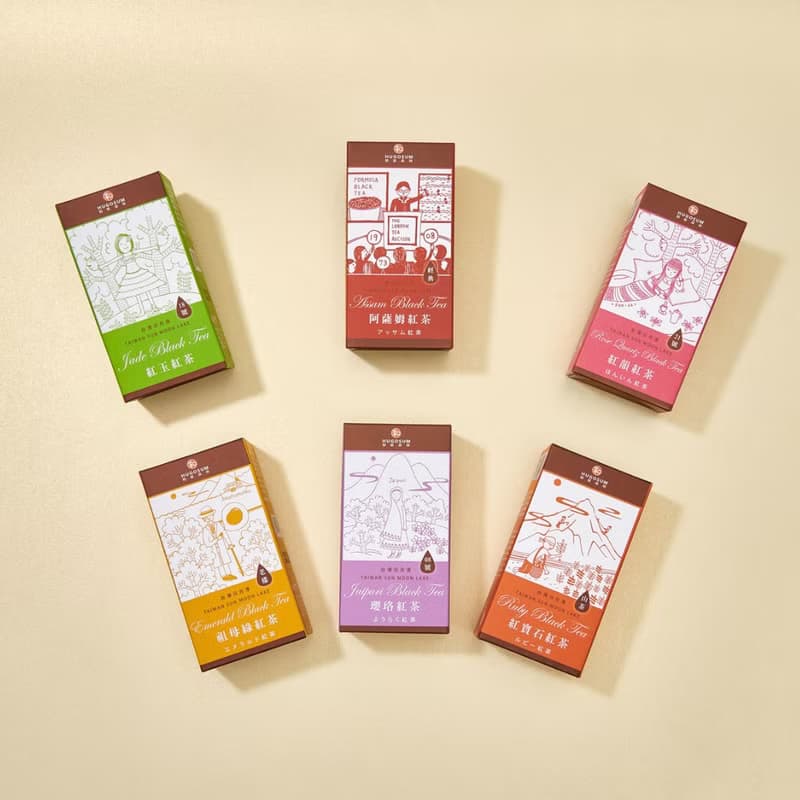 【立體茶包】紅茶故事集-台茶18號紅玉紅茶芯芽茶包6入/盒