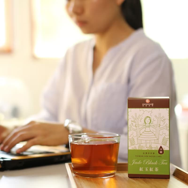 【立體茶包】紅茶故事集-台茶18號紅玉紅茶芯芽茶包6入/盒