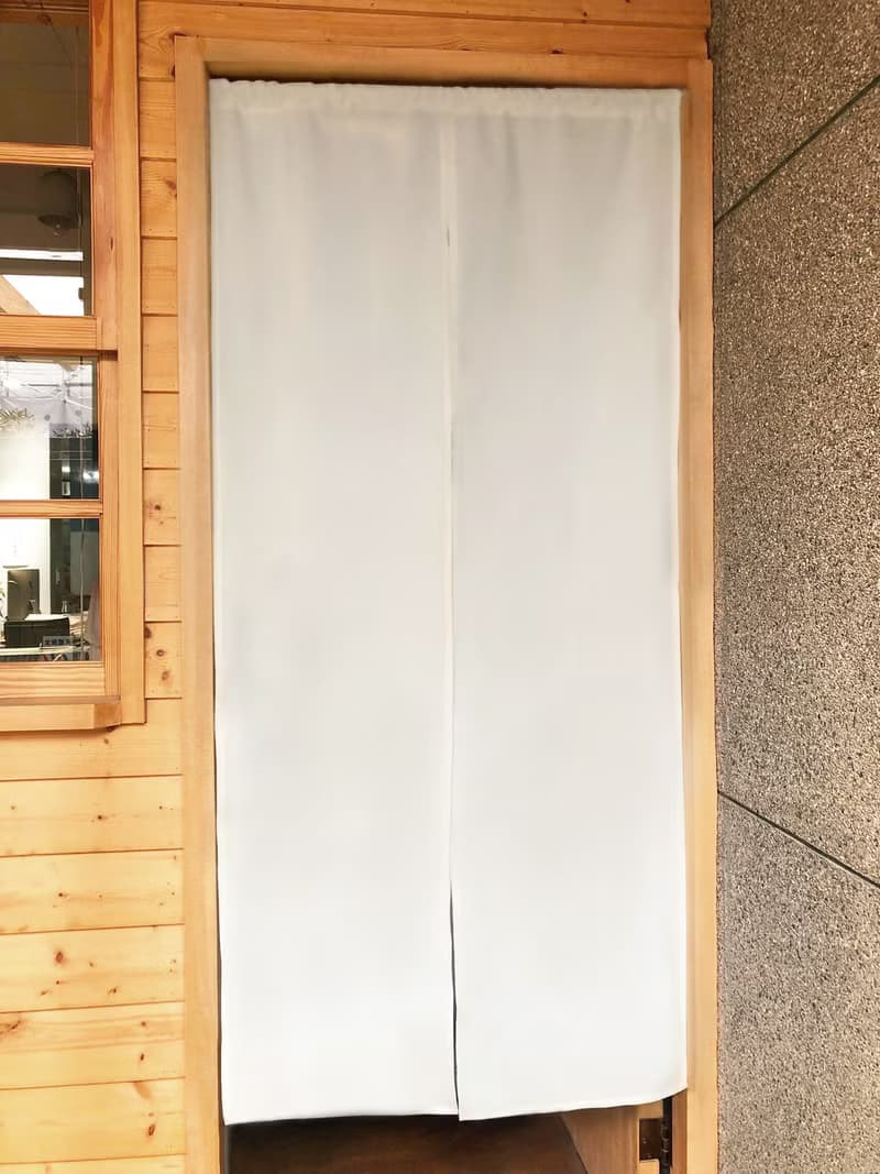 有機棉原胚日式長門簾 Organic Cotton