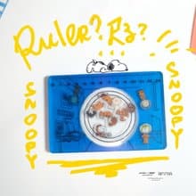 【Pinkoi x SNOOPY】SNOOPY RULER -史努比趣味彈跳尺 太空船