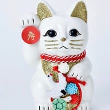 招き猫鶴亀ご縁猫