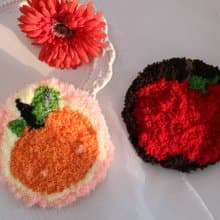俄羅斯刺繡/戳戳繡/毛線杯墊/一人成團/新手友善