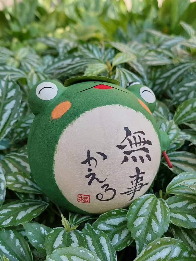 日本【RYUKODO】授權-開運平安無事蛙|入厝|禮物|結婚|聖誕禮盒