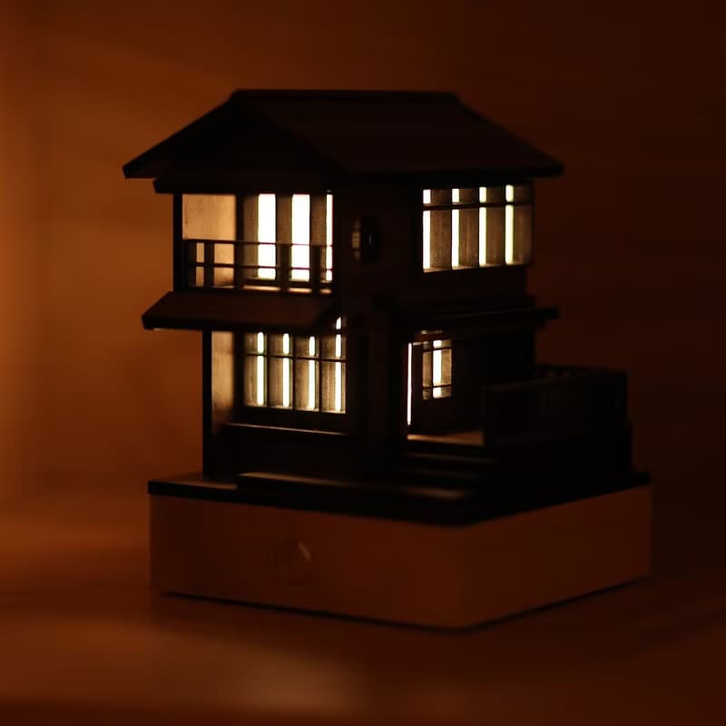 【海之京都-翼宿三/伊根舟屋】床頭燈/桌面擺件/USB/送小船