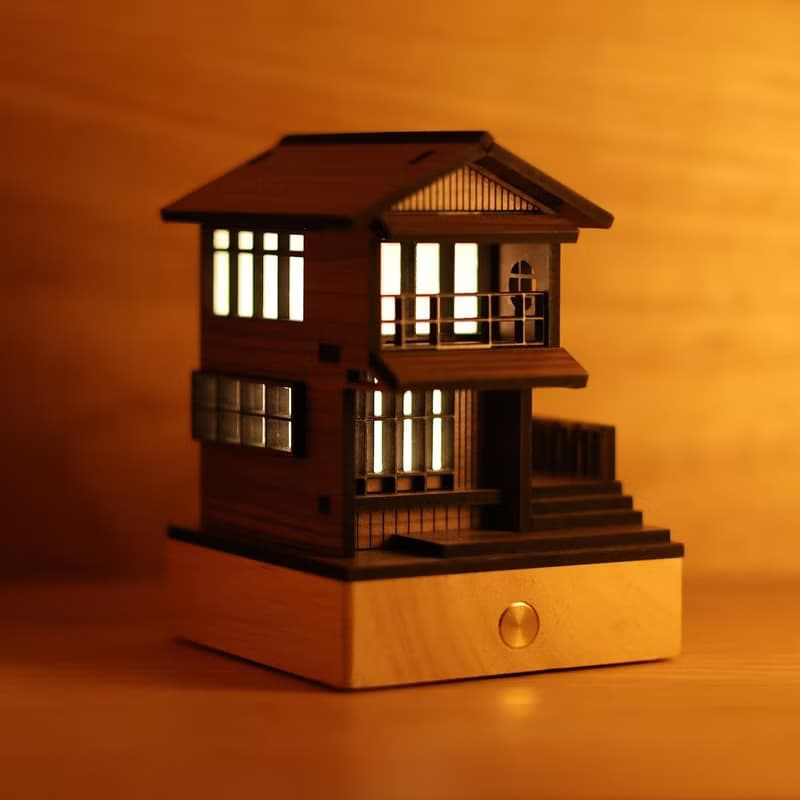 【海之京都-翼宿三/伊根舟屋】床頭燈/桌面擺件/USB/送小船