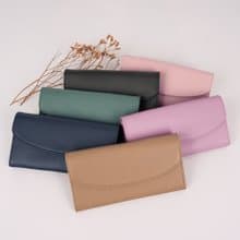 長夾-柔膚牛皮2折扣式長夾-5010-3-多色任選