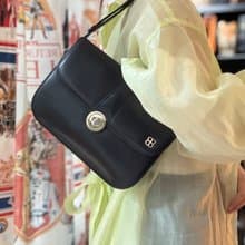 中古稀有 Balenciaga 巴黎世家 牛革 黑色風琴包 側背包 腋下包