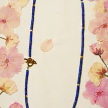 純手工製作阿富汗天然青金石項鍊