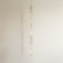 DIY-KIT|Helsinki Flower Shop-Orange-Curtain|Shell Wind Chime Mobile|#0-493