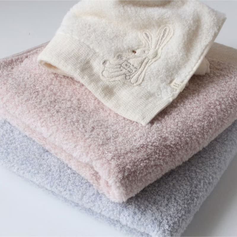 【kontex】今治Chouette兔子三件組-浴巾+毛巾+方巾禮盒(附提袋)