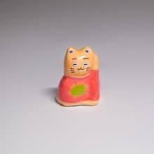 街頭開運招財貓-T恤貓-粉T綠驚爆價