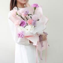 2025母親節花束 康乃馨 禮物 花籃