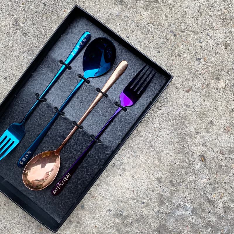 【餐具收納袋】餐具 吸管收納袋 禮品盒 聖誕節 情人節