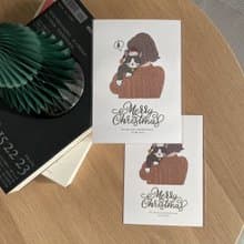 【Xmas - Me & My Santa】| 明信片 聖誕卡