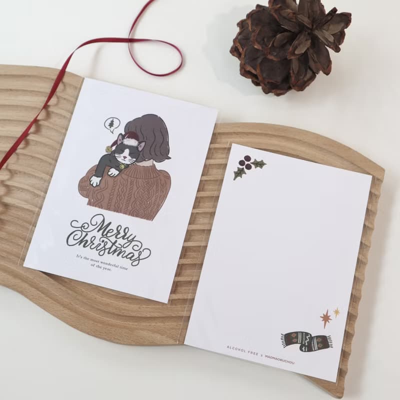 【Xmas - Me & My Santa】| 明信片 聖誕卡