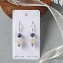 人魚 Sodalite Moonstone 耳環
