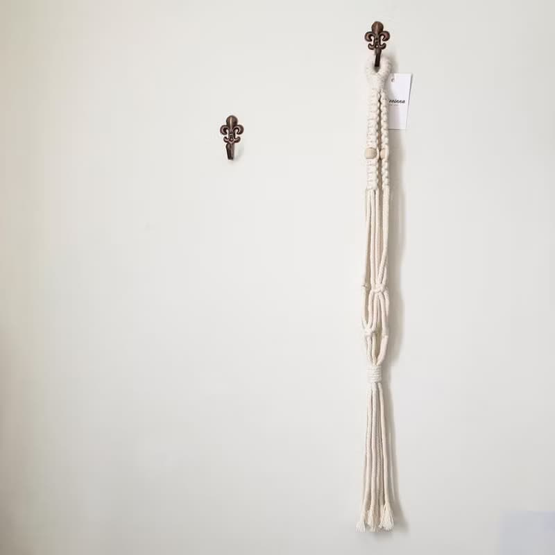 Macrame 編織 植物 乾燥花 珠珠 吊籃 吊飾