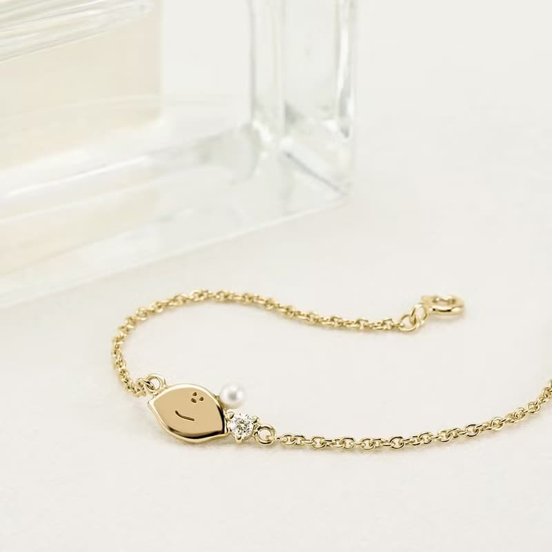 THE BUTTERS經典系列-奶油家族經典純銀手鍊-檸檬小子