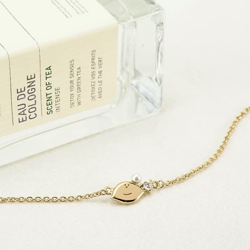 THE BUTTERS經典系列-奶油家族經典純銀手鍊-檸檬小子