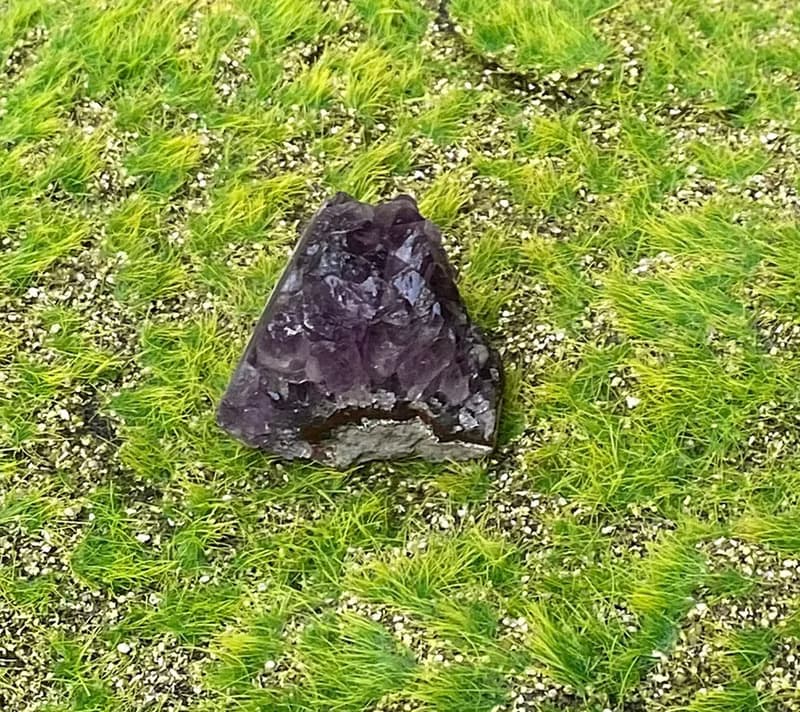 招財開運-原皮原礦幾何紫晶簇 紫水晶 旺財運 消磁淨化 快速出貨