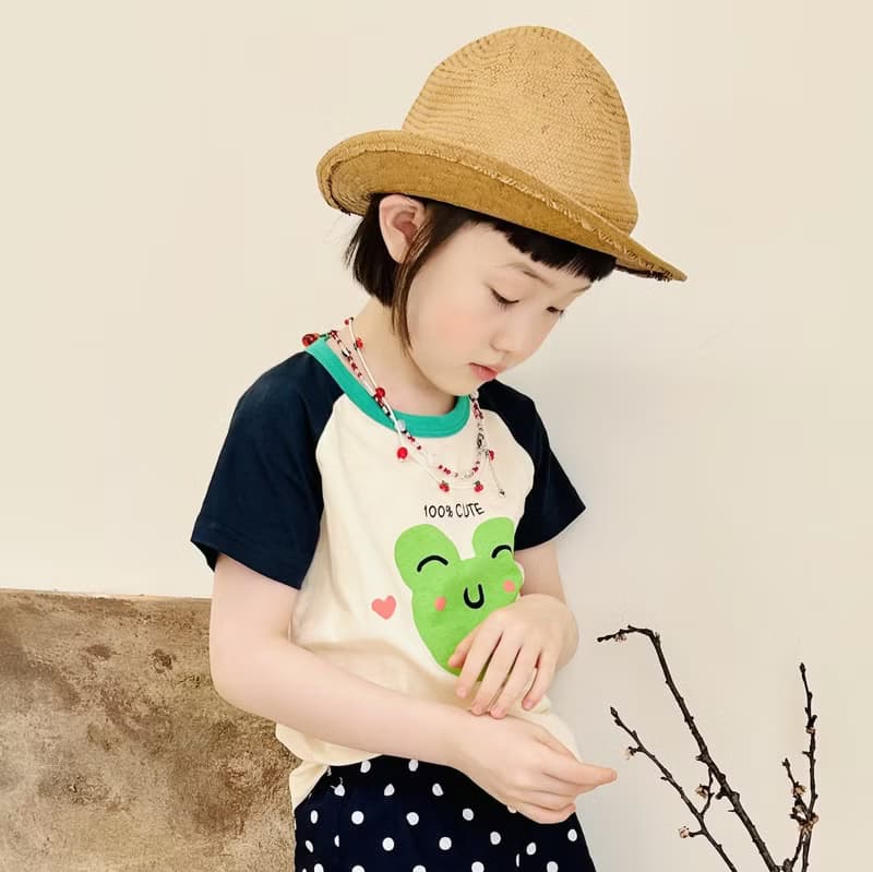 小青蛙純棉運動T恤 / T-shirt 上衣 童裝