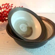 墨日沉色碗公組_陶瓷餐碗