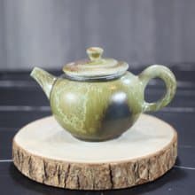 【送禮好物】柴燒 原礦土塗層 手工茶壺 名家葉敏祥手工作品
