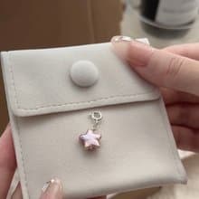 YuanPearl天然巴洛剋星星珍珠純銀可拆卸萬能扣吊墜掛手鍊項鍊