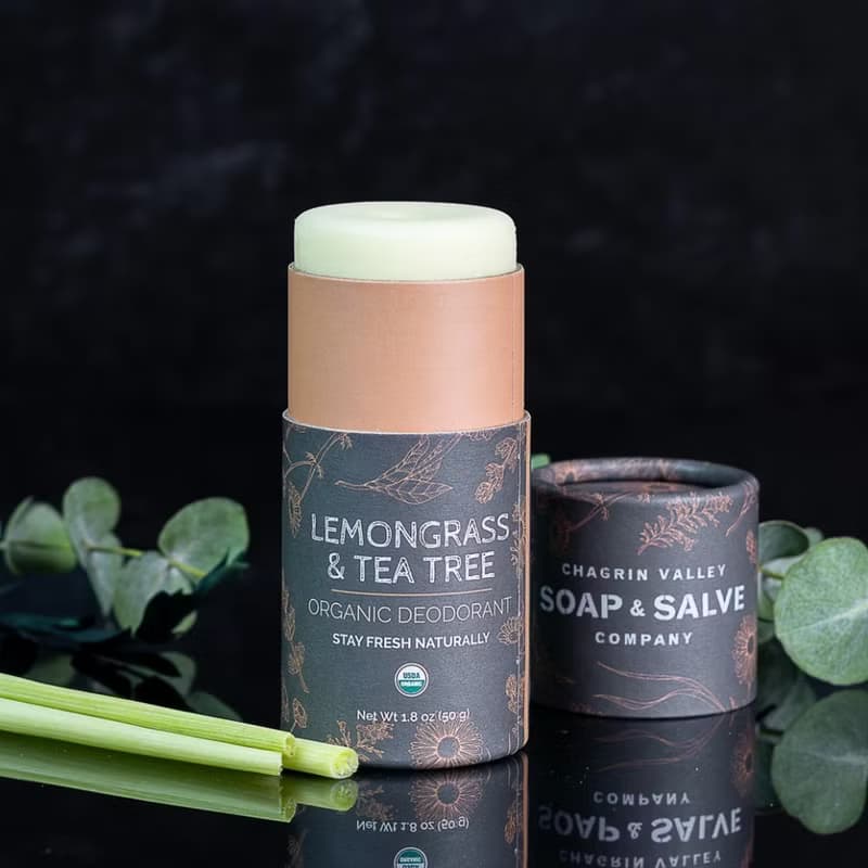 有機天然體香膏/茶樹檸檬草/體香棒/腋下止汗除臭/約44.5ml