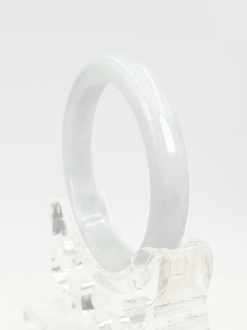 寶麗金珠寶-天然春帶彩A貨緬甸玉手鐲