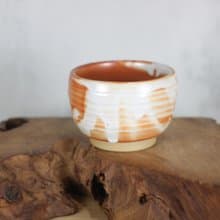 【送禮好物】140ml 志野釉 手拉坯茶杯 鶯歌名家葉敏祥手作
