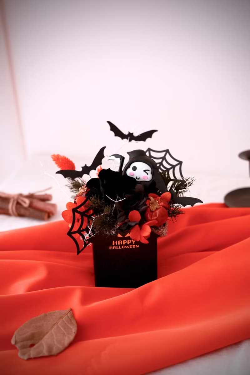 Halloween Boo Box。永生花禮 桌花 萬聖節 節慶