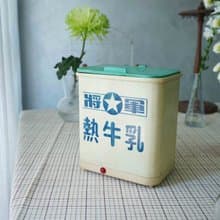 台灣雜貨古道具-民初老物家家戶戶送羊奶用保溫盒
