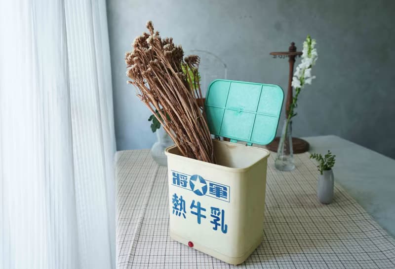 台灣雜貨古道具-民初老物家家戶戶送羊奶用保溫盒