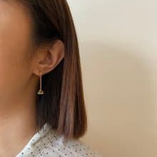 訂製款 14K包金彩色果實耳環 耳夾 14KGF