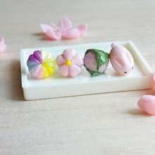和菓子組  純銀耳環/耳夾