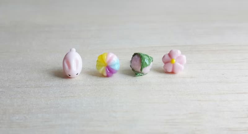 和菓子組  純銀耳環/耳夾