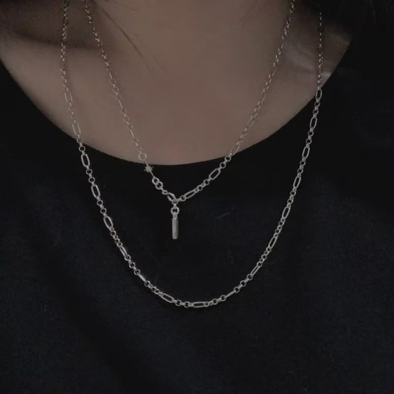 || chun x chun || × 品牌LOGO系列 × 925純銀長項鍊