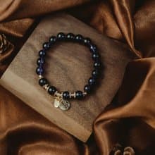 【珠璣】福星高照-巴西紫水晶中文字手鍊