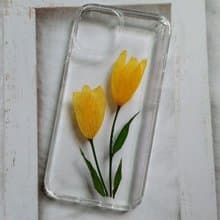 手作押花手機保護殼| iPhone 13 | 陽光下的花