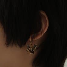 2020末六 耳垂夾 / 耳環 / 單耳價 耳夾 手工樹脂 水晶 夾式耳環