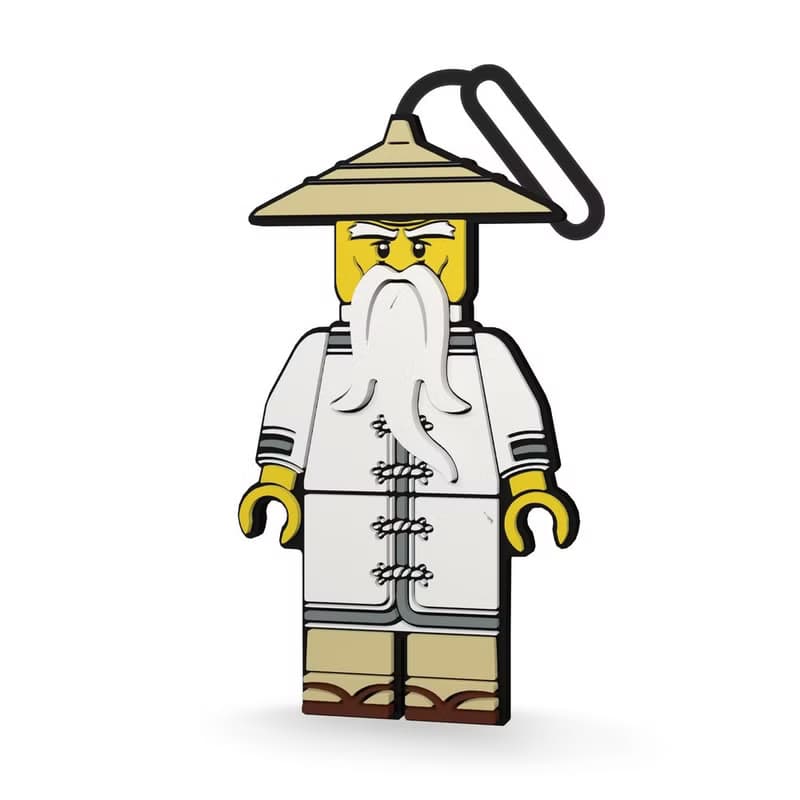 LEGO 樂高旋風忍者電影 - 胡 伽瑪當大師行李吊牌