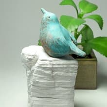 水鶇/銅綠效果 -交換禮物 聖誕禮物 鳥