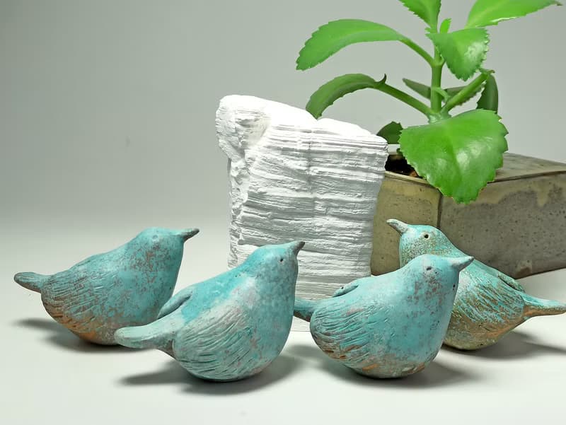 水鶇/銅綠效果 -交換禮物 聖誕禮物 鳥