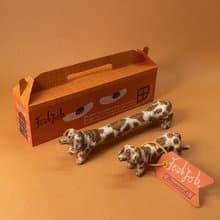 【長狗DooooooG】劇長版巧克力大理石/臘腸狗/公仔/畢業禮物