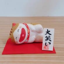 日本【RYUKODO】授權-開運躺賺招財貓|畢業禮物|父親節禮物